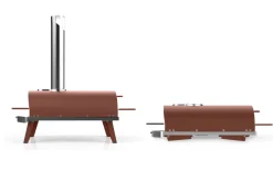 ZiiPa Pizza Oven (Briketten, Hout Of Pellets Gestookt)