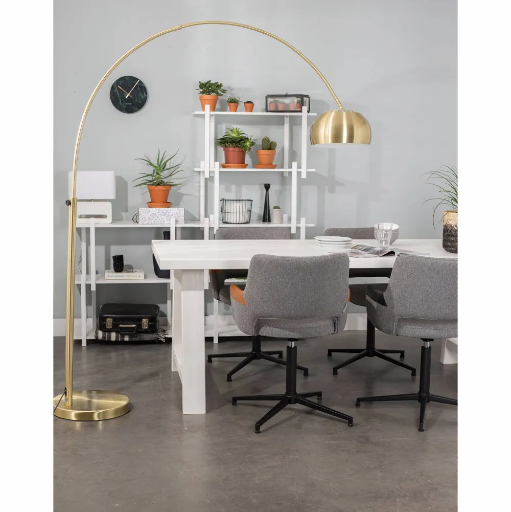 Hot Zuiver Vloerlamp Metal Bow