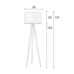 Sale Zuiver Vloerlamp Tripod