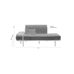 Clearance Zuiver 2-Zitsbank Star